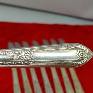 8X BK COTILLION Rogers Vintage Silverplate Flatware IS Butter Knives